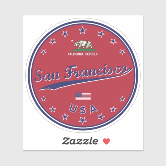 San Francisco Sticker (Vel)