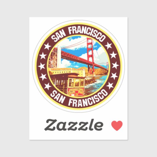 San Francisco Sticker (Vel)