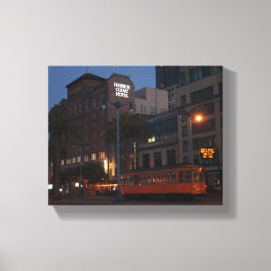 San Francisco Street Car #2 Canvas Afdruk