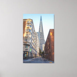 San Francisco-structuur Canvas Afdruk