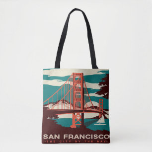 San Francisco Style Golden Gate Bridge Draagtas