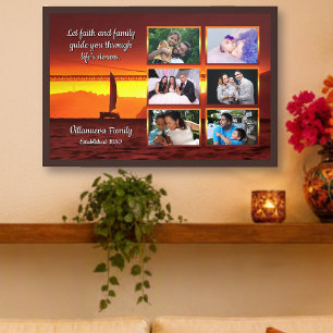 San Francisco Sunset Familie Collage 1124 Kunstpri Poster