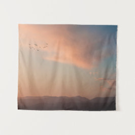 San Francisco Sunset Tapestry Wandkleed