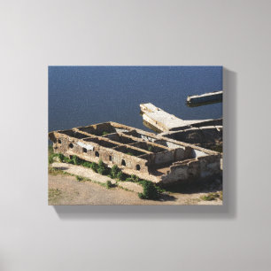 San Francisco Sutro Baths Ruins #2 Canvas Afdruk