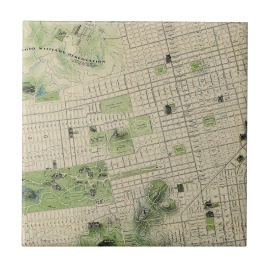 San Francisco Tegeltje (Voorkant)