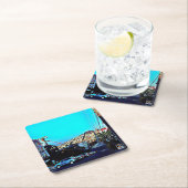 San Francisco Telegraph Hill Paper Onderzetter (Insitu)