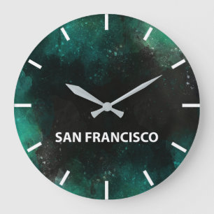 San Francisco Time Zone Newsroom Wall Grote Klok