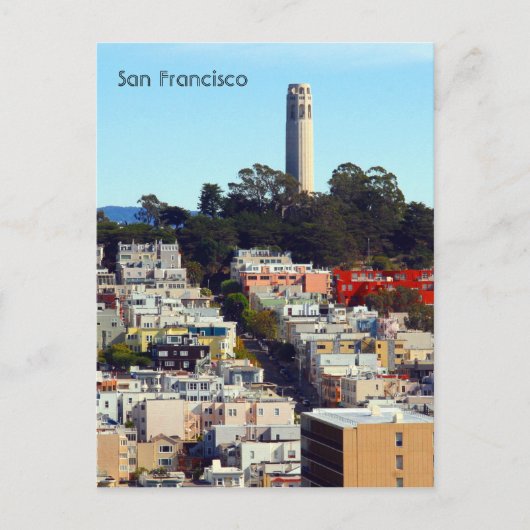 san francisco tower briefkaart (Voorkant)
