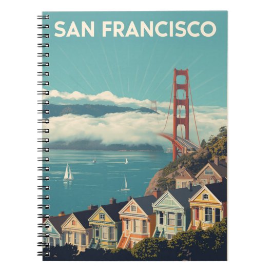  San Francisco Travel Notitieboek (Voorkant)