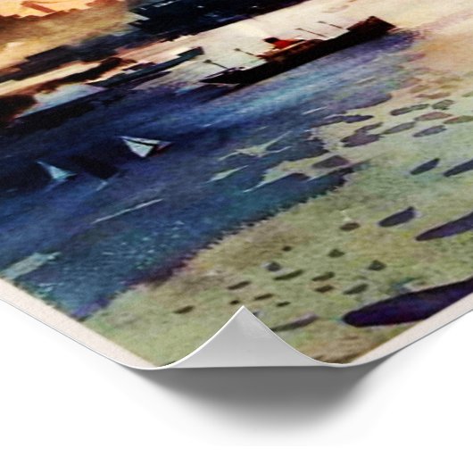  San Francisco Travel Poster (Hoek)