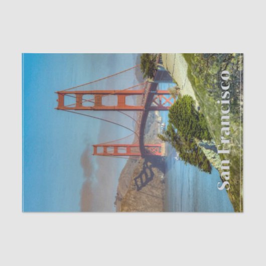 San Francisco Travel Tissue Paper Tissuepapier (Voorkant)