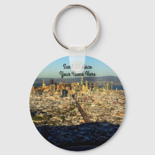 San Francisco Twin Peaks #1 Sleutelhanger