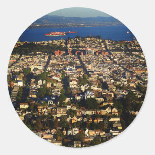 San Francisco Twin Peaks #3 Stickers