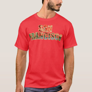 San Francisco Typography Art T-shirt