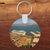 San Francisco Uitzicht #4 Sleutelhanger (Voorkant)