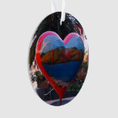 San Francisco Union Carré Heart Ornament (devant)