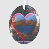 San Francisco Union Carré Heart Ornament (devant)