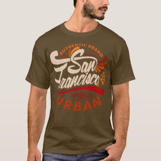 San Francisco Urban stijl T-shirt
