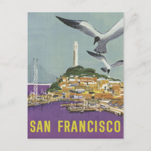 San Francisco USA vintage briefkaart