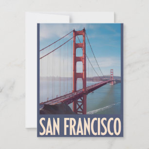 San Francisco USA vintage Briefkaart