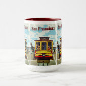 San Francisco USA Vintage mokken (Midden)