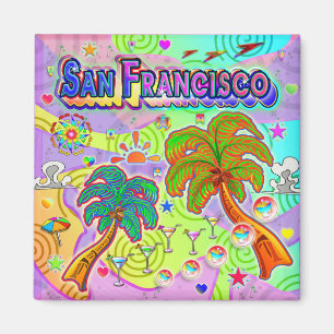 San Francisco Vacation Target Magnet Magneet