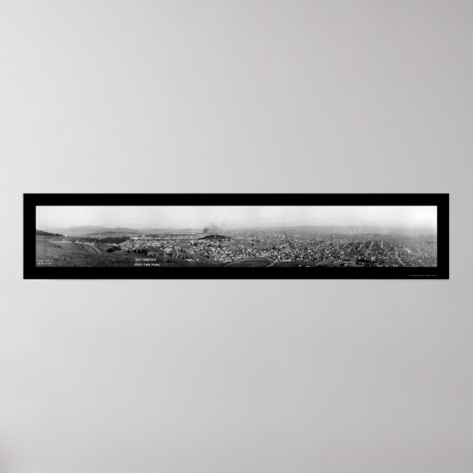 San Francisco van Twin Peaks Foto Poster (Voorkant)