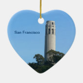 San Francisco-versiering Keramisch Ornament (Achterkant)