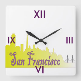 San Francisco Vierkante Klok