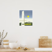 San Francisco vintage-poster Poster (Keuken)