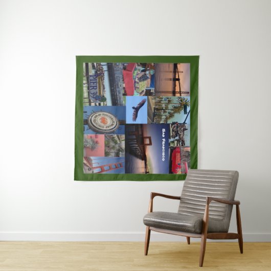 San Francisco Wandkleed (In Situ (horizontaal))