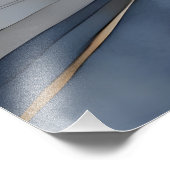 San Francisco waterverf kunst Foto Afdruk (Hoek)