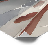 San Francisco waterverf kunst Poster (Hoek)