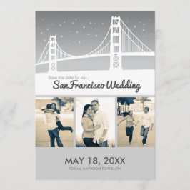 San Francisco Wedding Save-the-date Save The Date