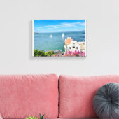 San Francisco zeilboten op de baai Canvas Afdruk (Insitu (Woonkamer))