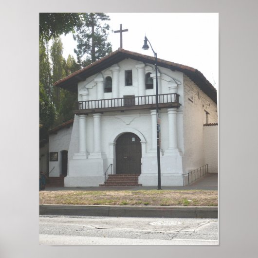 San Francisco's Mission Dolores Poster (Voorkant)