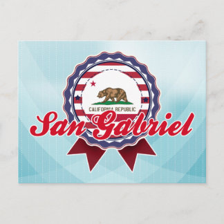 San Gabriel, CA Briefkaart