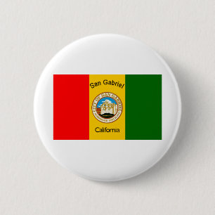 San Gabriel Californië Ronde Button 5,7 Cm
