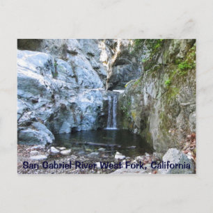 San Gabriel West Fork Briefkaart! Briefkaart
