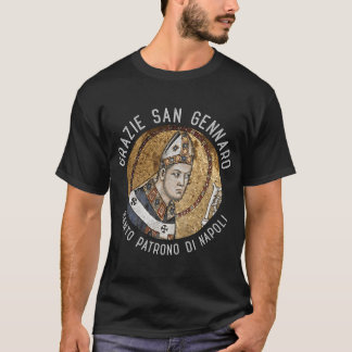 San Gennaro beschermheilige van Napoli Trots Itali T-shirt