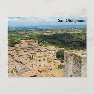 San Gimignano, Italië Briefkaart