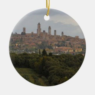 San Gimignano, Italië Keramisch Ornament