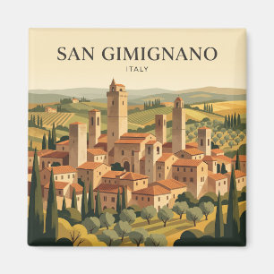 San Gimignano Italië Magneet