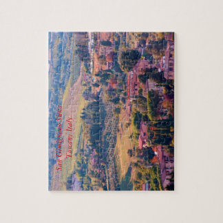 San Gimignano Siena Tuscany Italië Legpuzzel