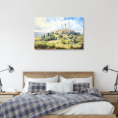 San Gimignano, Toscane - Italie Imprimer en toile (Insitu(Chambre))