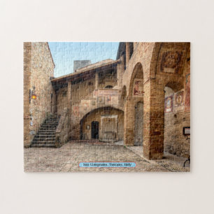San Gimignano, Toscane, Italië Legpuzzel