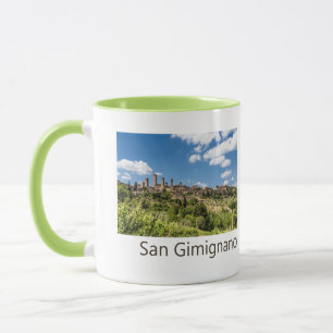San Gimignano Tuscany Italië Panorama Souvenir Mok
