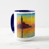 San Giorgio Maggiore in Dusk Claude Monet Mok (Voorkant links)