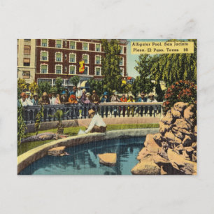  San Jacinto Plaza, El Paso, Texas Briefkaart