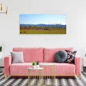 San Joaquin Valley Panorama Canvas Afdruk (Insitu (Woonkamer))